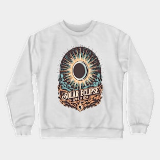 Solar Eclipse April 8 2024 Crewneck Sweatshirt